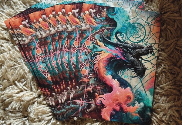 kunstkaart Guardians Of Destiny - Tessa Smits Art